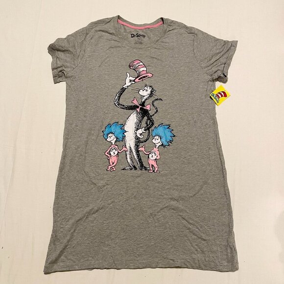 Dr Seuss Long Shirt Womens XXL Tshirt - Picture 1 of 16